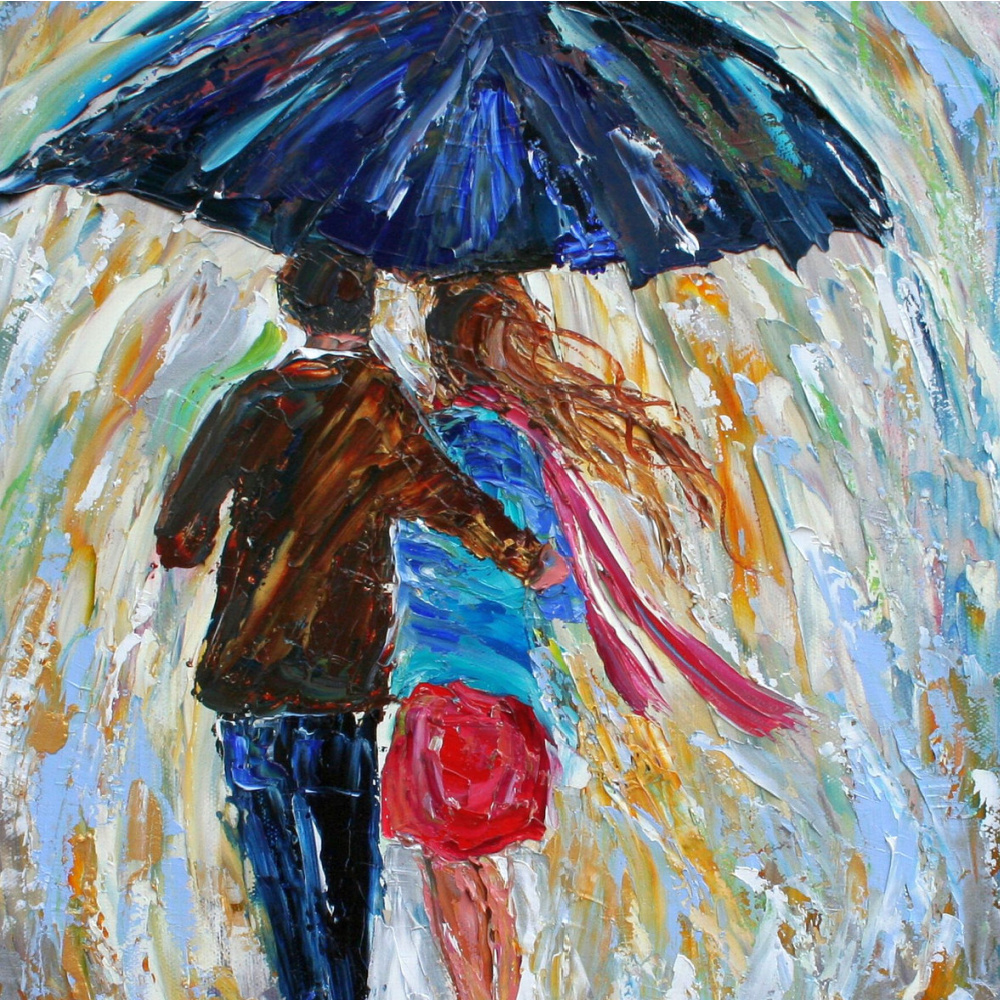 Vivd Oil Color Painting of a Couple | Finding Sexual Harmony Within Relationships | What is Sexual Morality in Relationships?