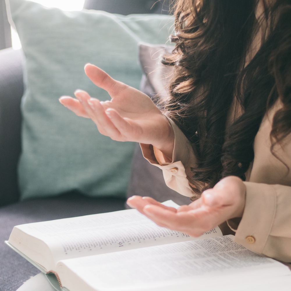 Close up of Woman's Upward Facing Palms | Moderate, But Not Lukewarm | Public Square Magazine | The Virtue of the Lukewarm | Lukewarm Christianity