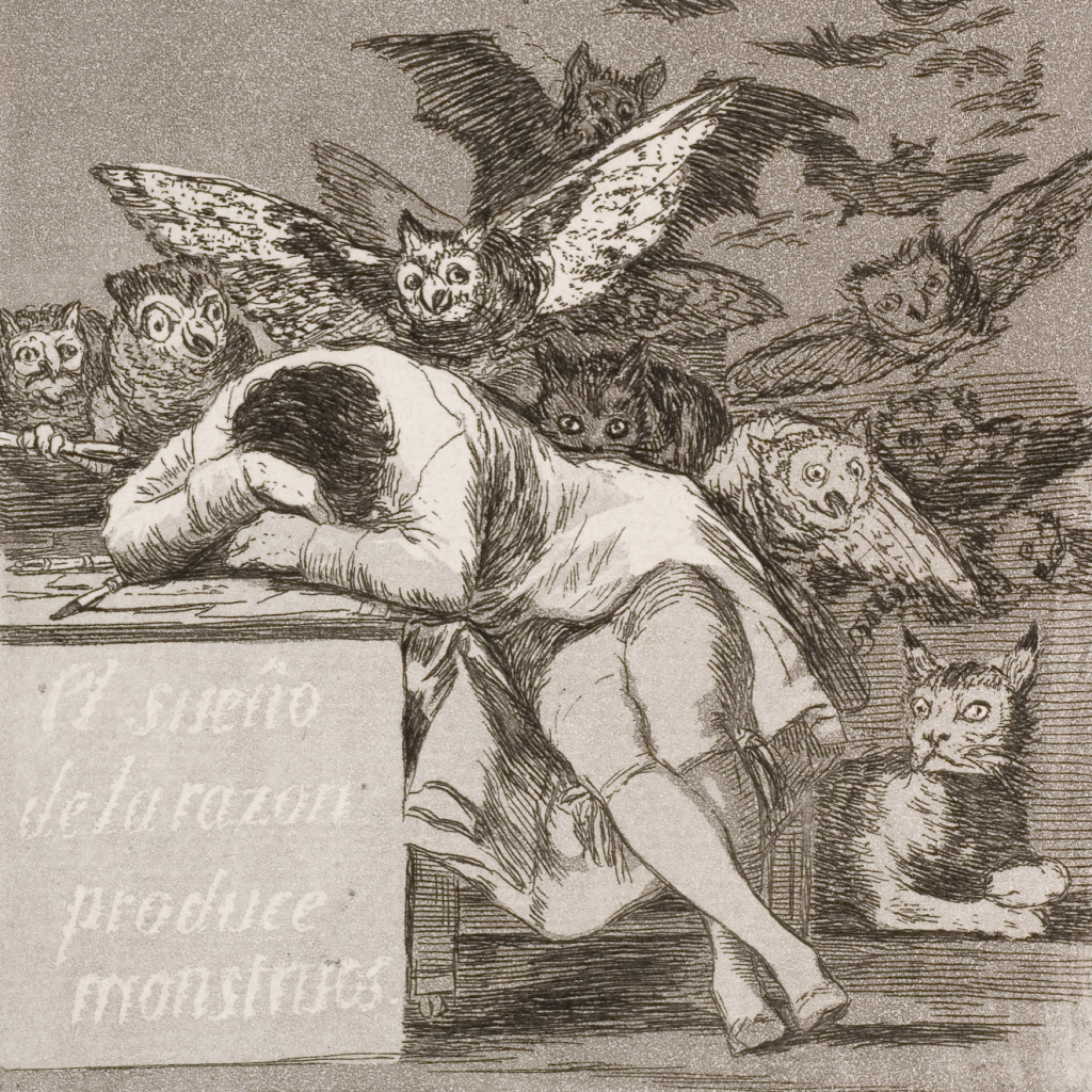 Francisco Jose de Goya- The Sleep Of Reason Produces Monsters | Knowing Less Than We Think | Public Square Magazine | Effects From The Lack Of Political Knowledge In America