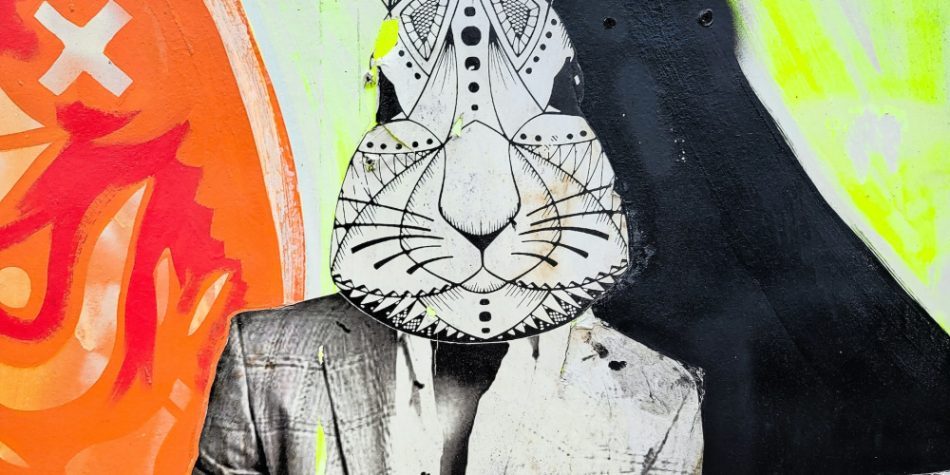 Art of a Suit Wearing Rabbit Mask | The Expressive Self: Identity Above Truth | Public Square Magazine | Self Truth & Self-Identity Definition | Learn Identity And Self Expression