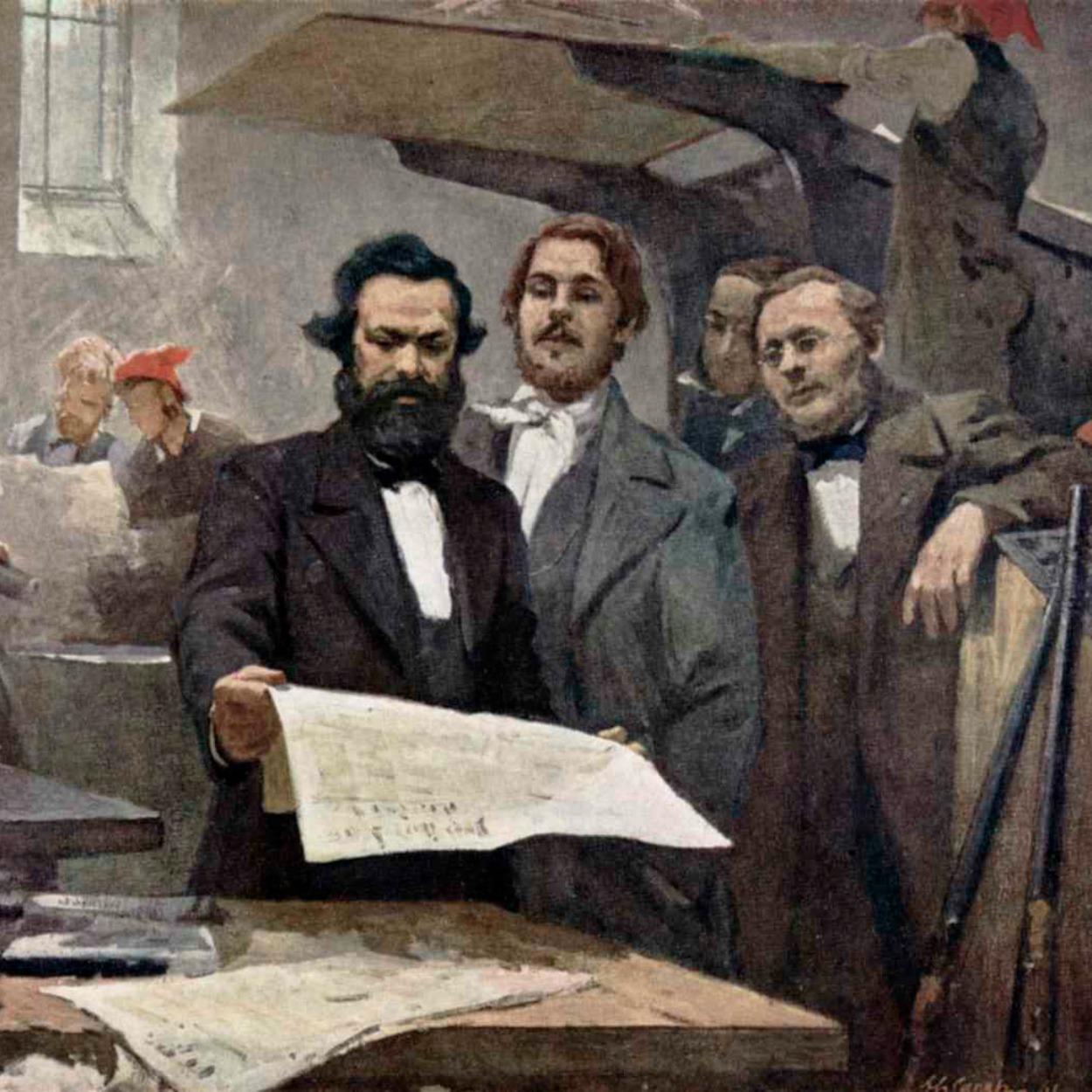 Marx and Engels, 1848 | Is Bernie Sanders a Marxist? | The Connection Between Bernie Sanders & Marxism