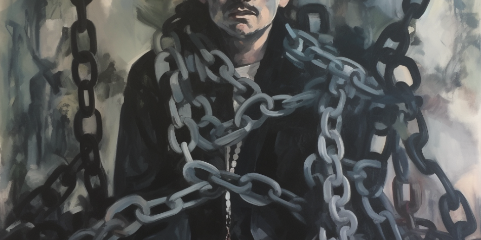 Man in Chains | Men, Pornography, and the Illusion of Control | Public Square Magazine | Men Pornography | Men and Porn | Emotion Porn | Intimacy Porn
