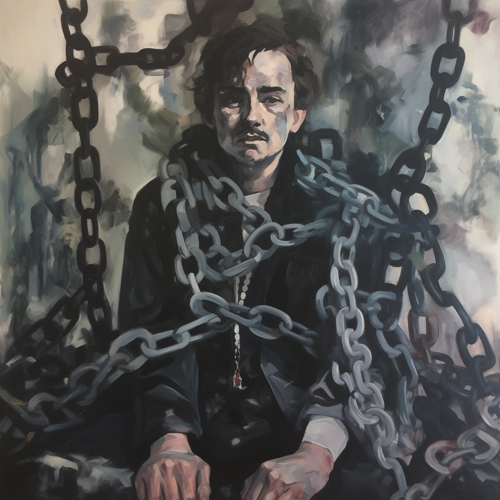 Man in Chains | Men, Pornography, and the Illusion of Control | Public Square Magazine | Men Pornography | Men and Porn | Emotion Porn | Intimacy Porn
